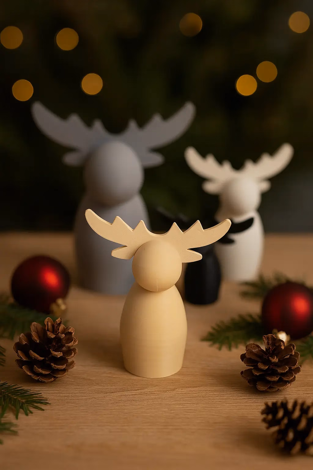 Deko Elch | Skandinavische Weihnachtsdekoration