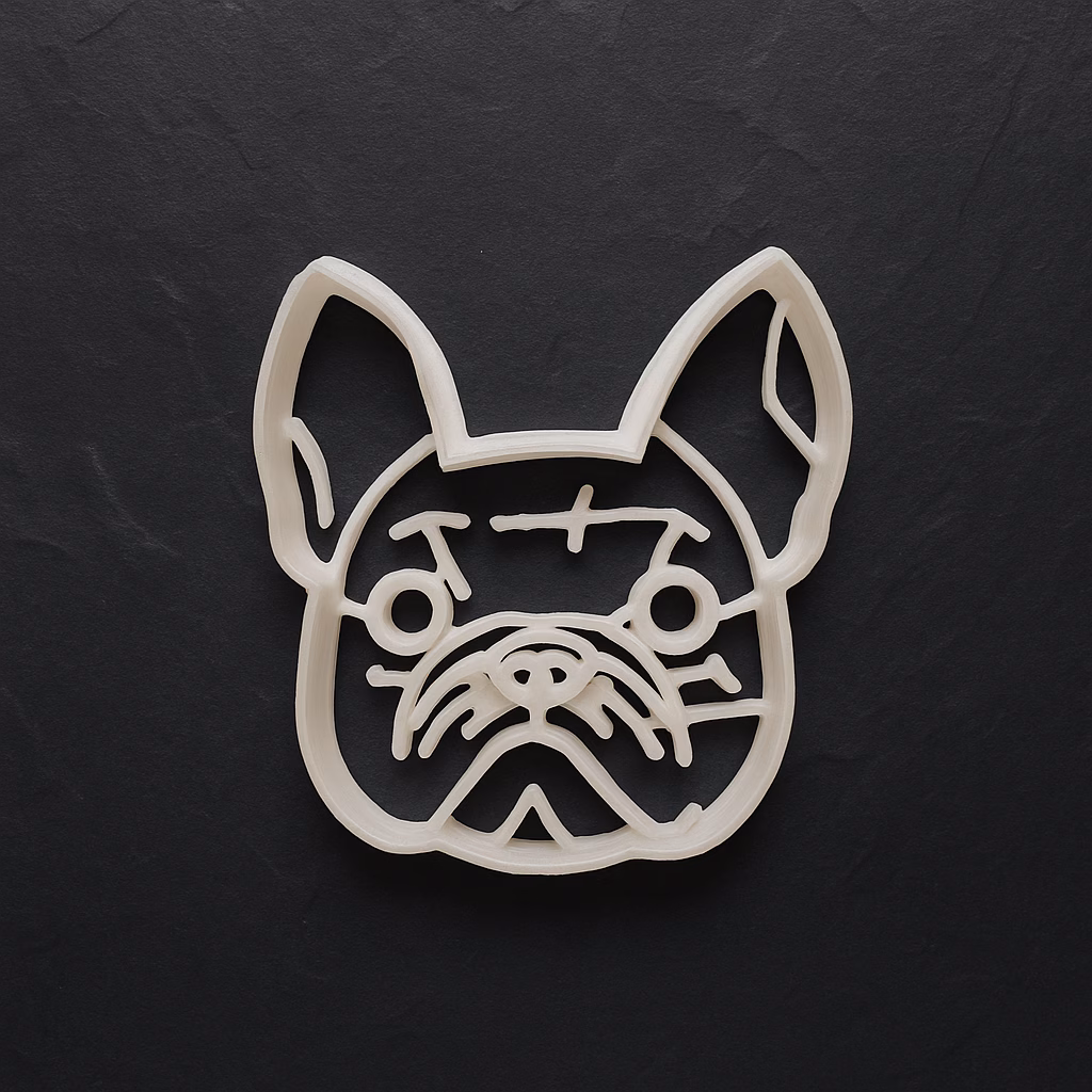 Ausstechform Französische Bulldogge