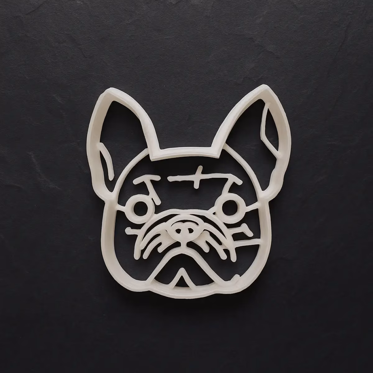 Ausstechform Französische Bulldogge