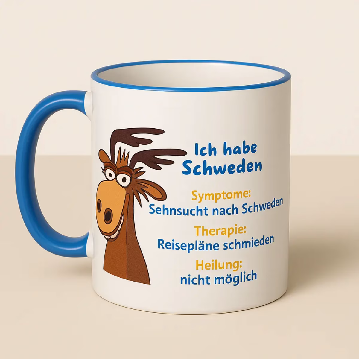 Elch Tasse – Sehnsucht nach Schweden