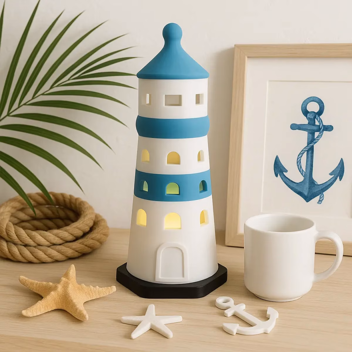 Leuchtturm für Zuhause