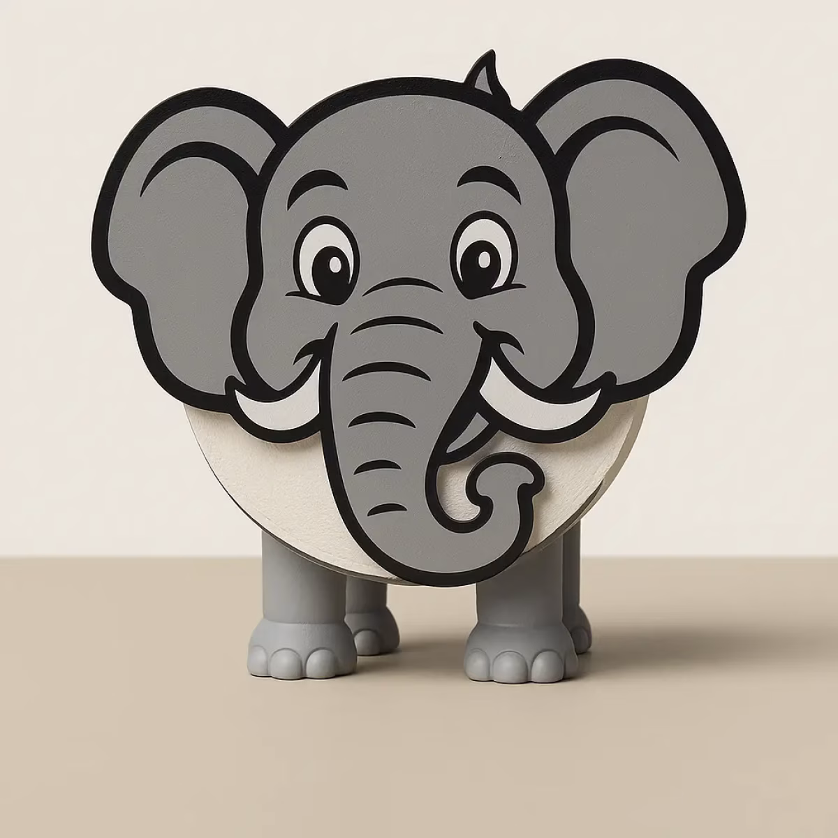 Gustav – Elefant mit Humor fürs stille Örtchen