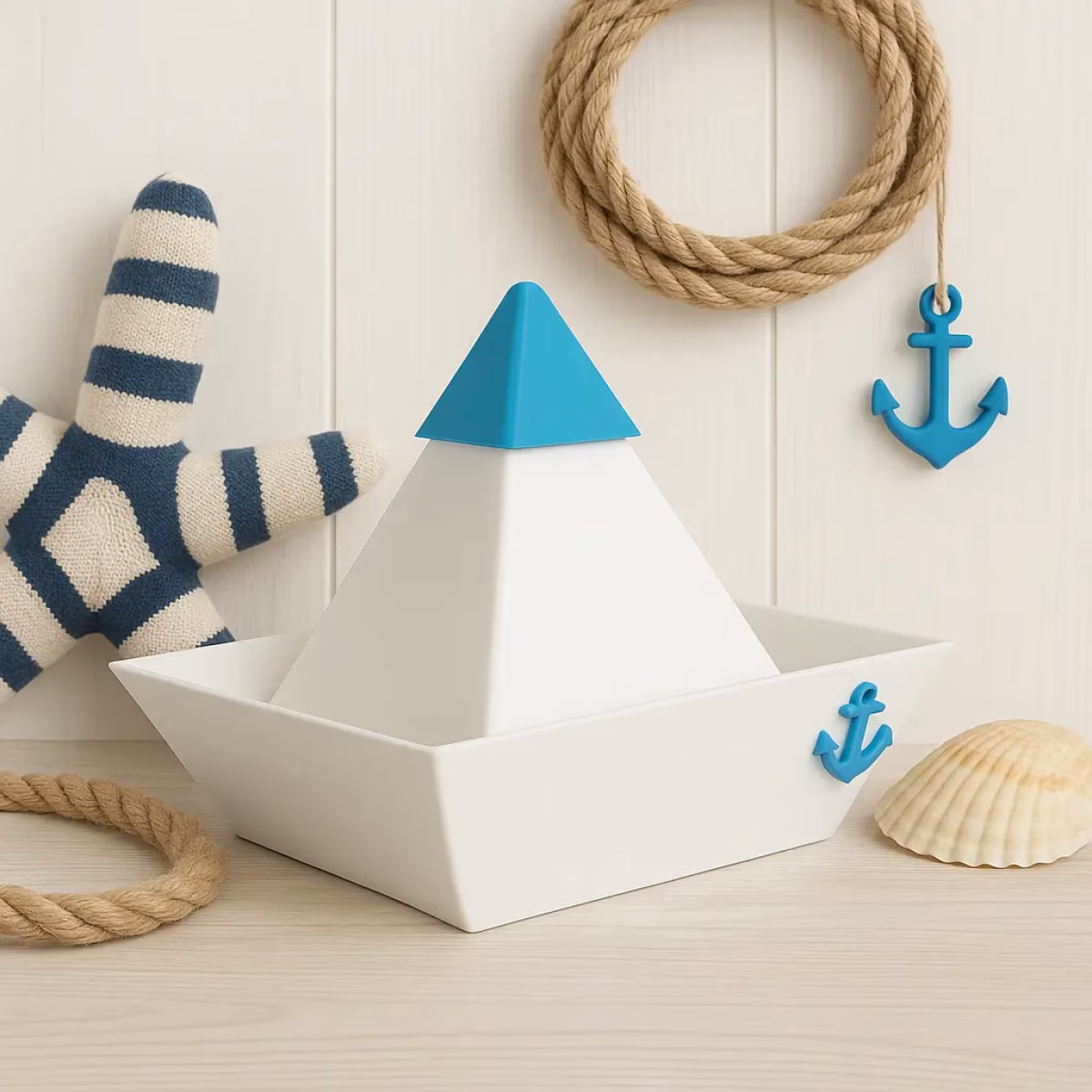 Deko Boot im maritimen Stil