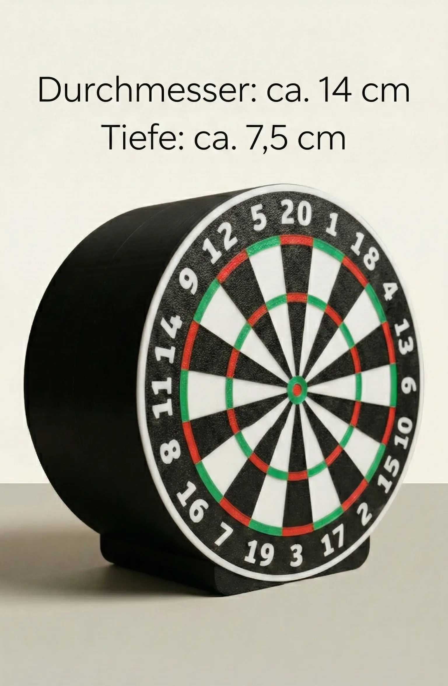 Spardose Dartscheibe stehend
