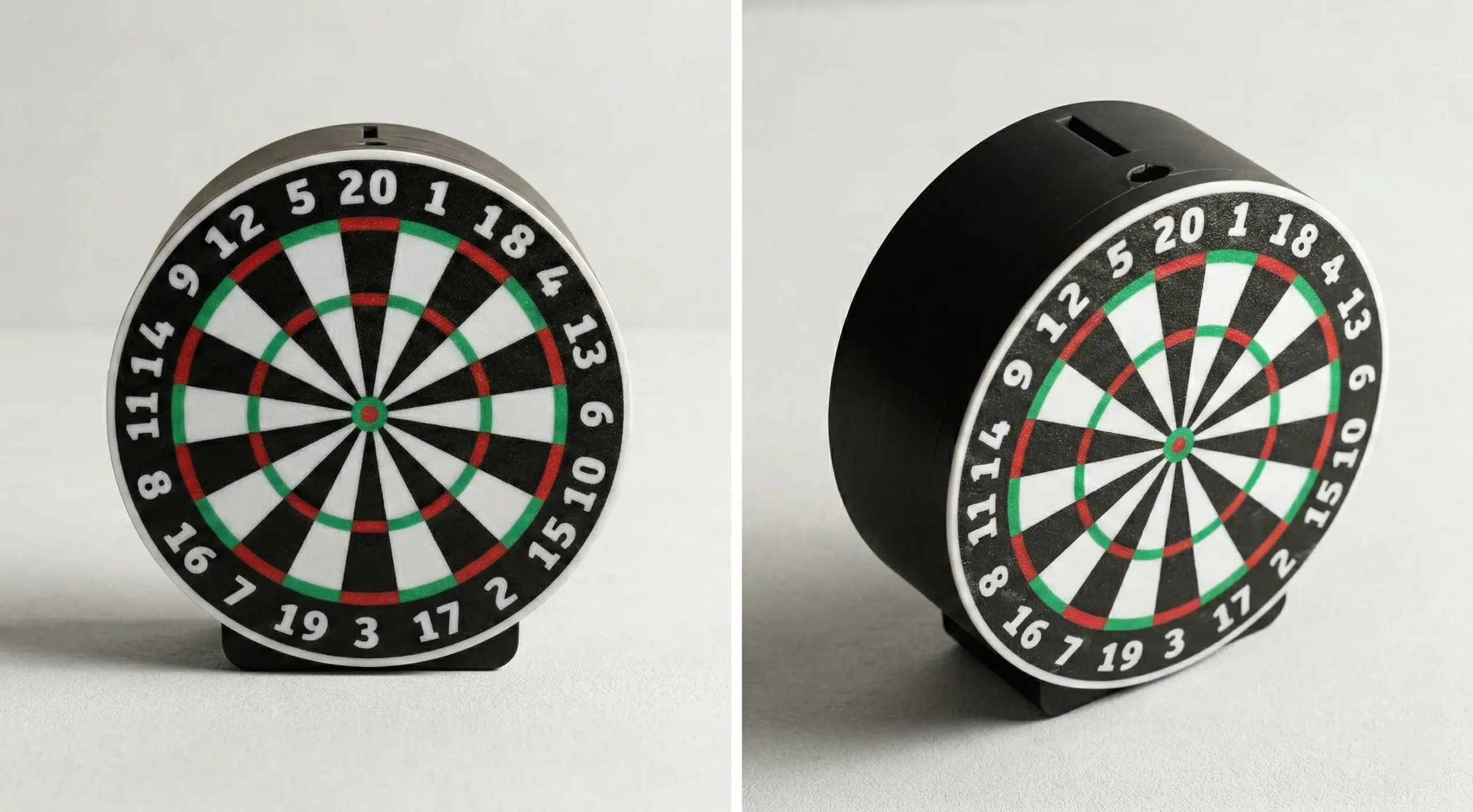 Spardose Dartscheibe stehend