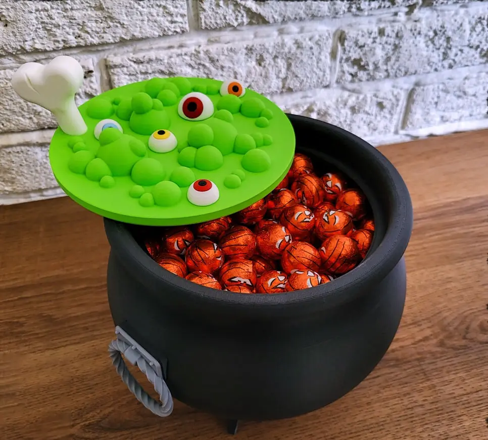 Hexenkessel für Süßigkeiten