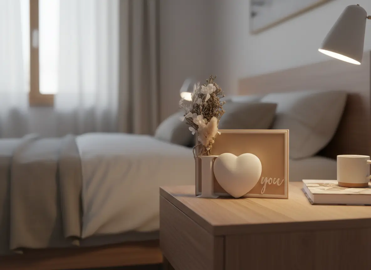 I love you – Herzkarte zum Aufstellen