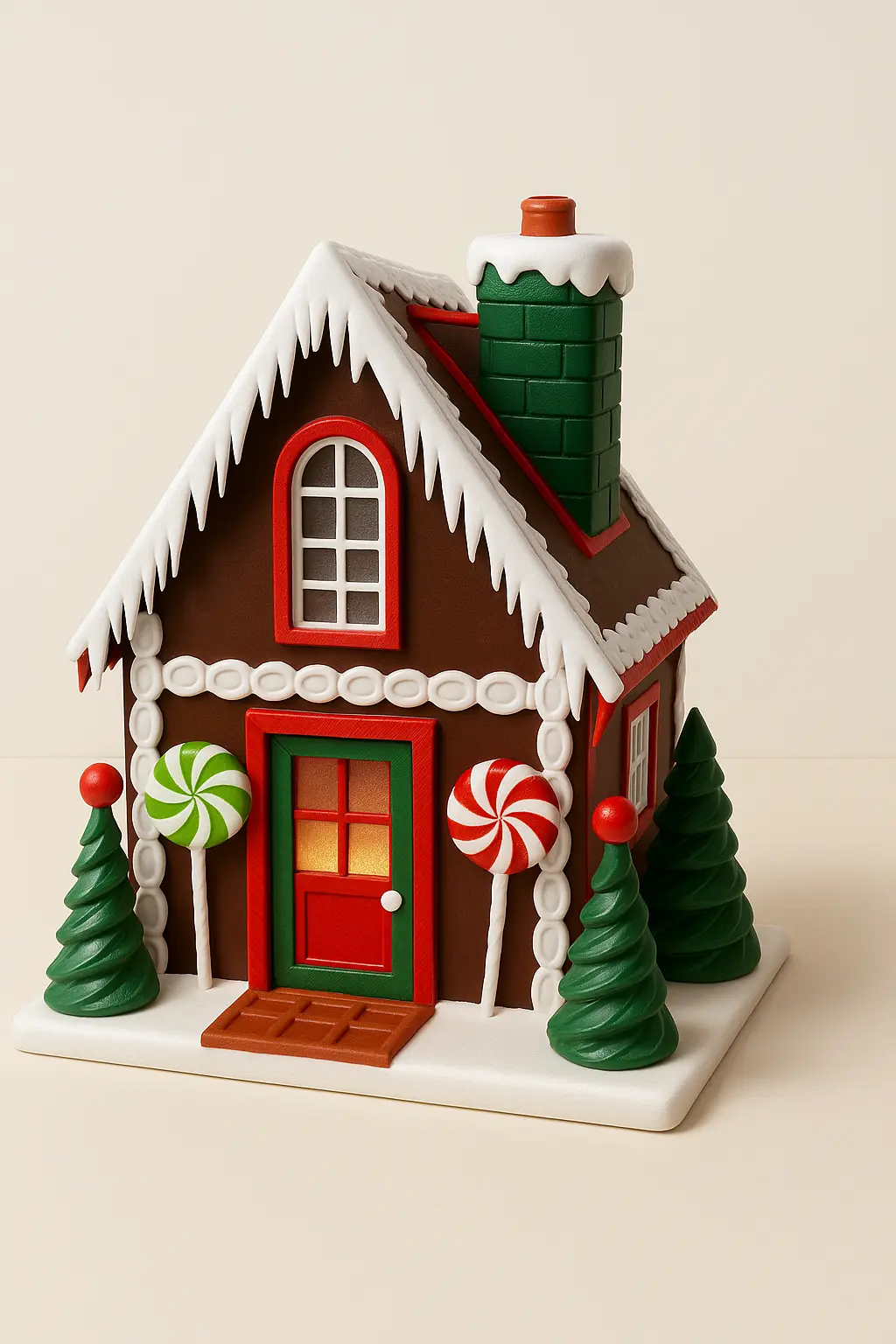 Lebkuchenhaus – dekoratives Haus für Winter & Weihnachten