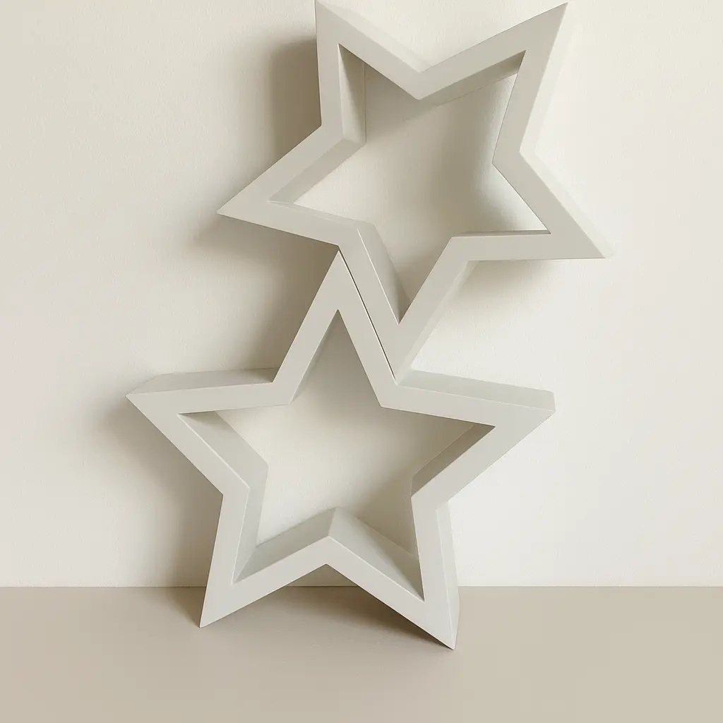 Sterne zur Weihnachtsdeko – für DIY Projekte, einzeln oder als 3er-Set
