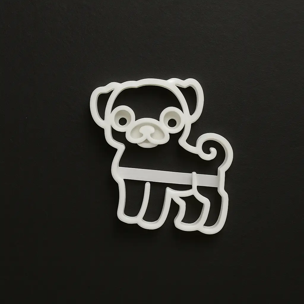 Ausstechform Mops