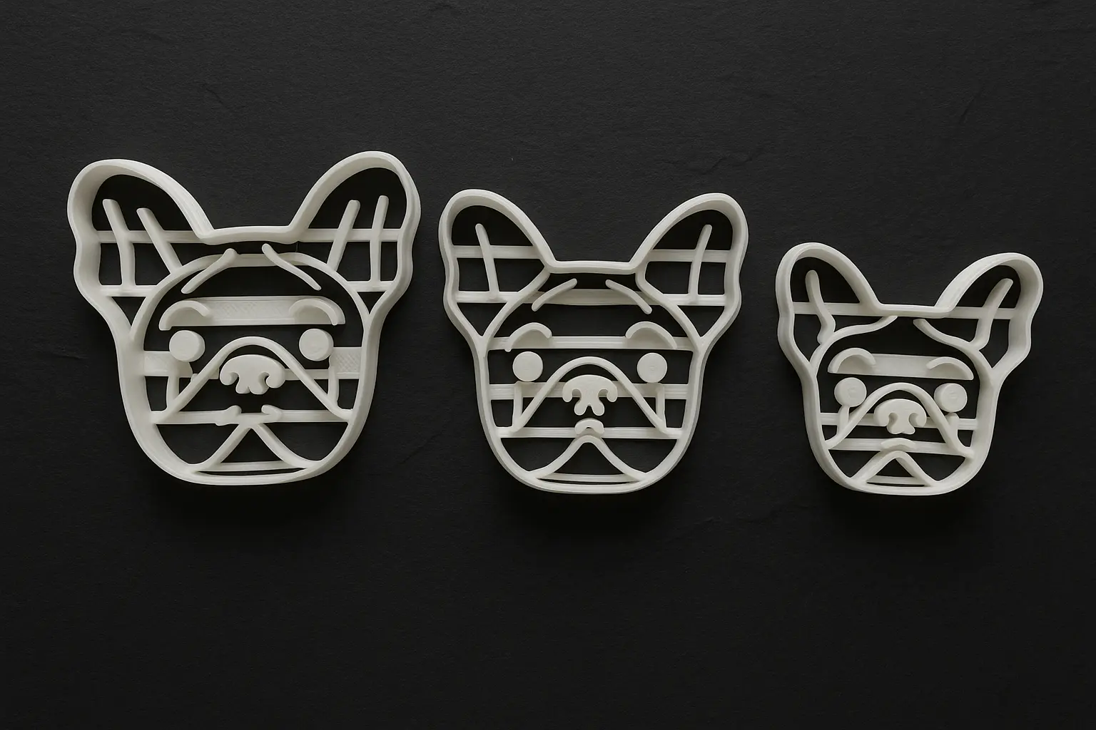 Ausstechform Französische Bulldogge