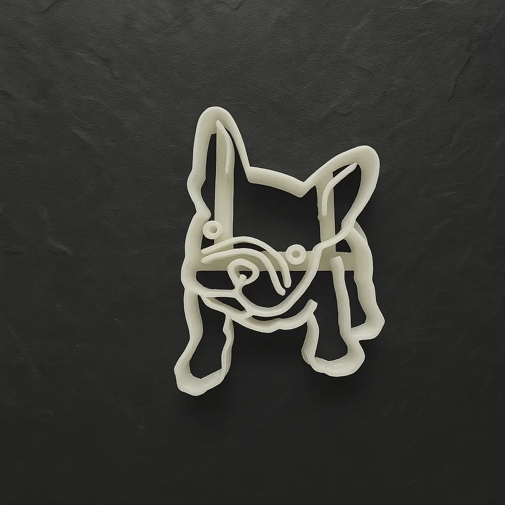 Ausstechform Französische Bulldogge