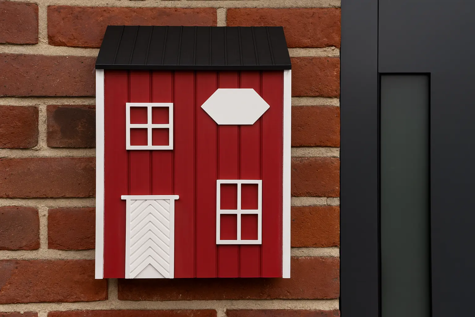 Briefkasten im Schwedenhausstil