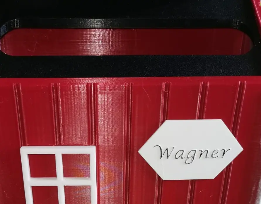 Briefkasten im Schwedenhausstil
