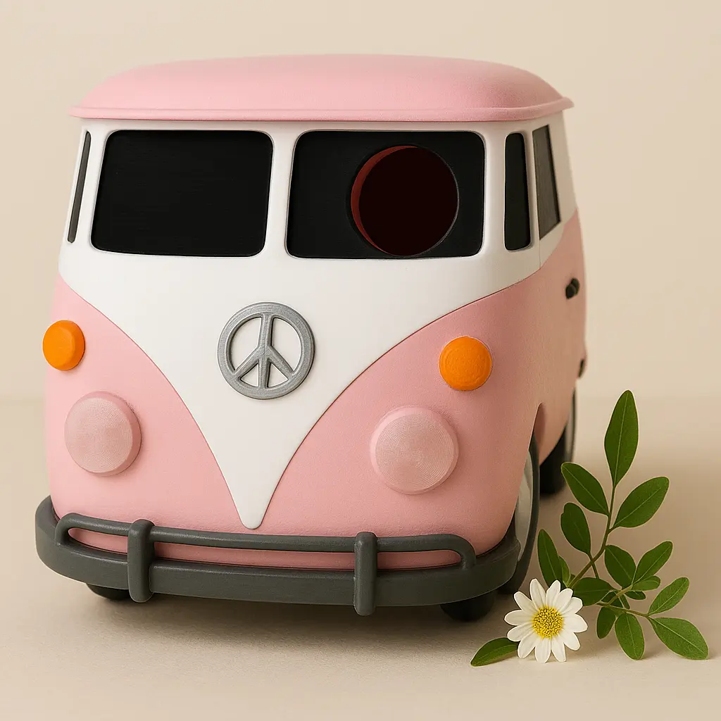 Vogelhaus/Nistkasten Campervan Kultbus