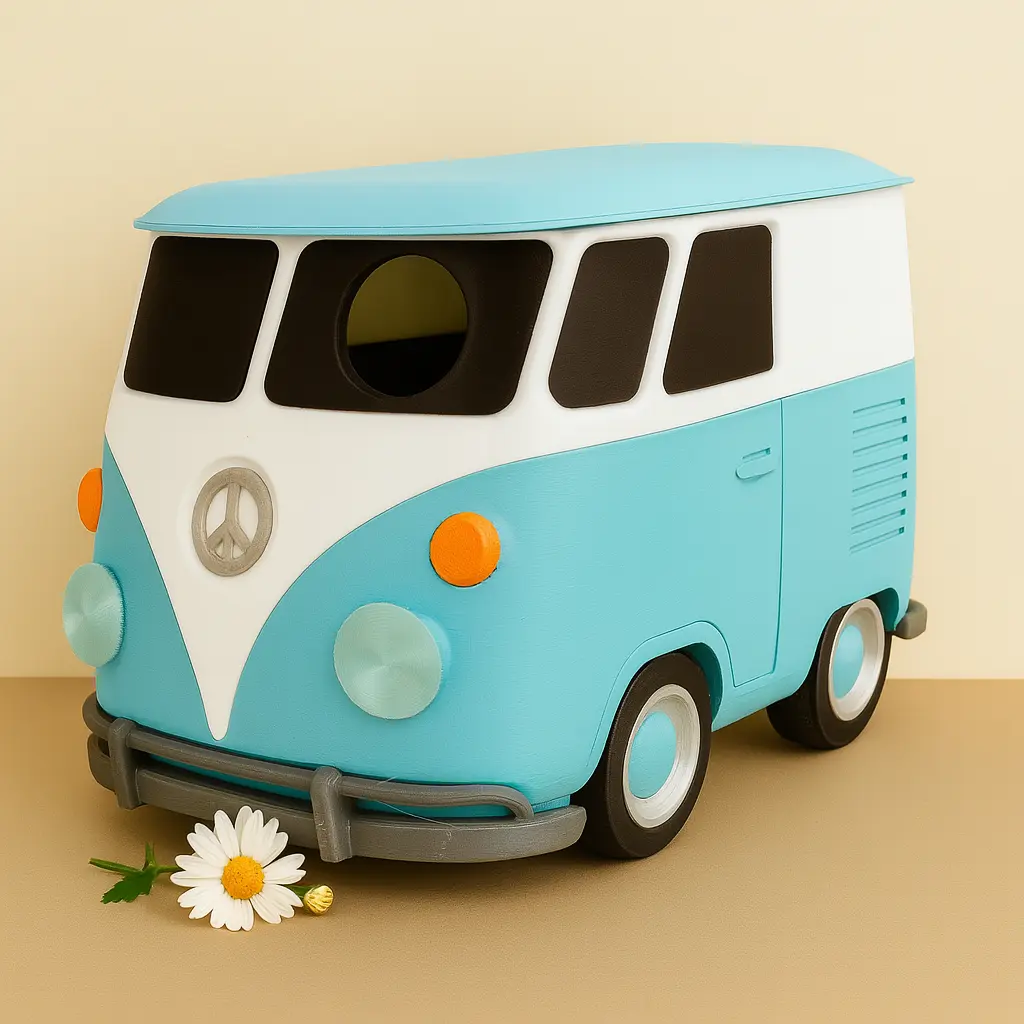 Vogelhaus/Nistkasten Campervan Kultbus