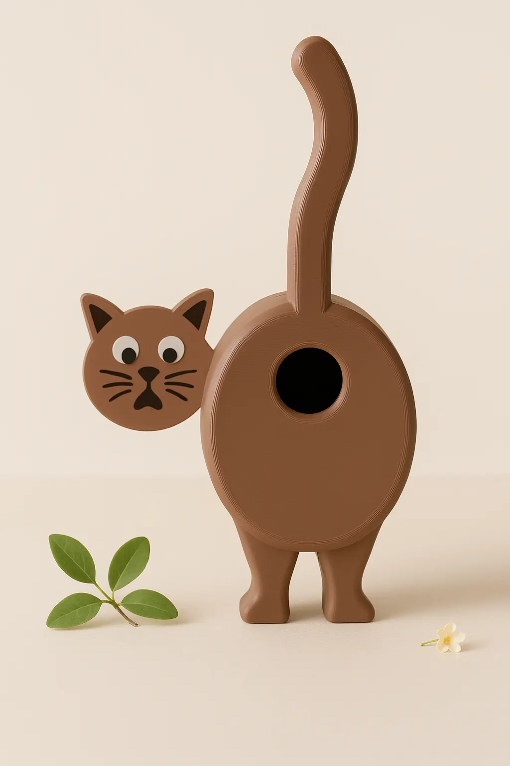Vogelhaus/Nistkasten Die Katze