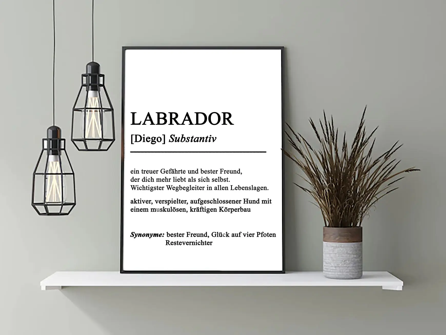 Definition Labrador - personalisierbar -