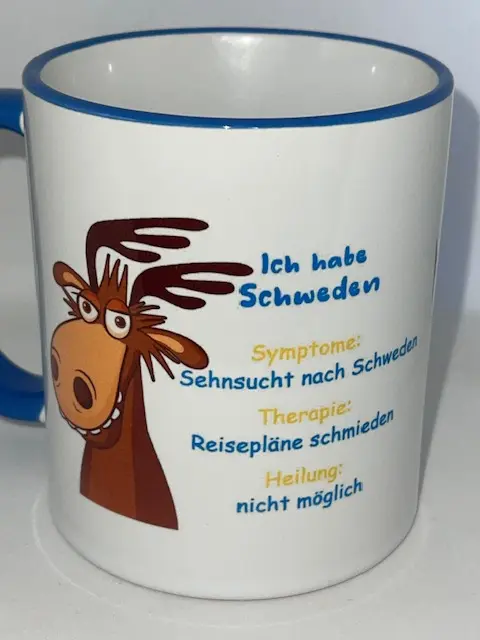 Elch Tasse – Sehnsucht nach Schweden