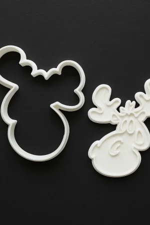 Ausstechform Lustiger Elch inkl. Stempel