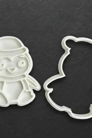 Ausstechform Pinguin inkl. Stempel