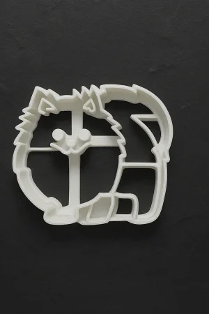 Ausstechform Pomeranian – Detailansicht