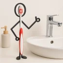 Strichmänchen – Deko mit Funktion fürs Bad