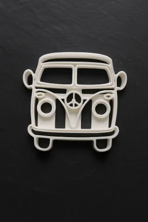 Ausstechform Campingbus Detailansicht