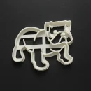 Ausstechform Englische Bulldogge – Detailansicht