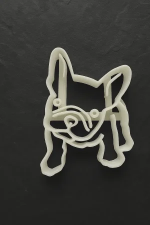 Ausstechform Französische Bulldogge – Detailansicht