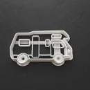 Ausstechform Minivan Detailansicht