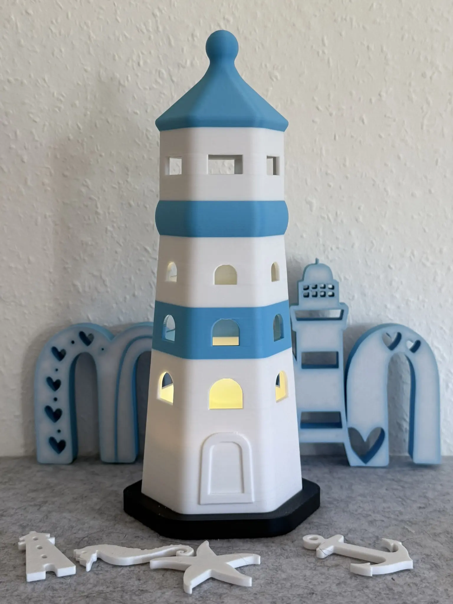 Leuchtturm für Zuhause Deko