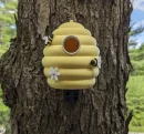 Vogelhaus/Nistkasten Bienenstock im Garten