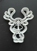 Ausstechform Rentier – Einzelansicht